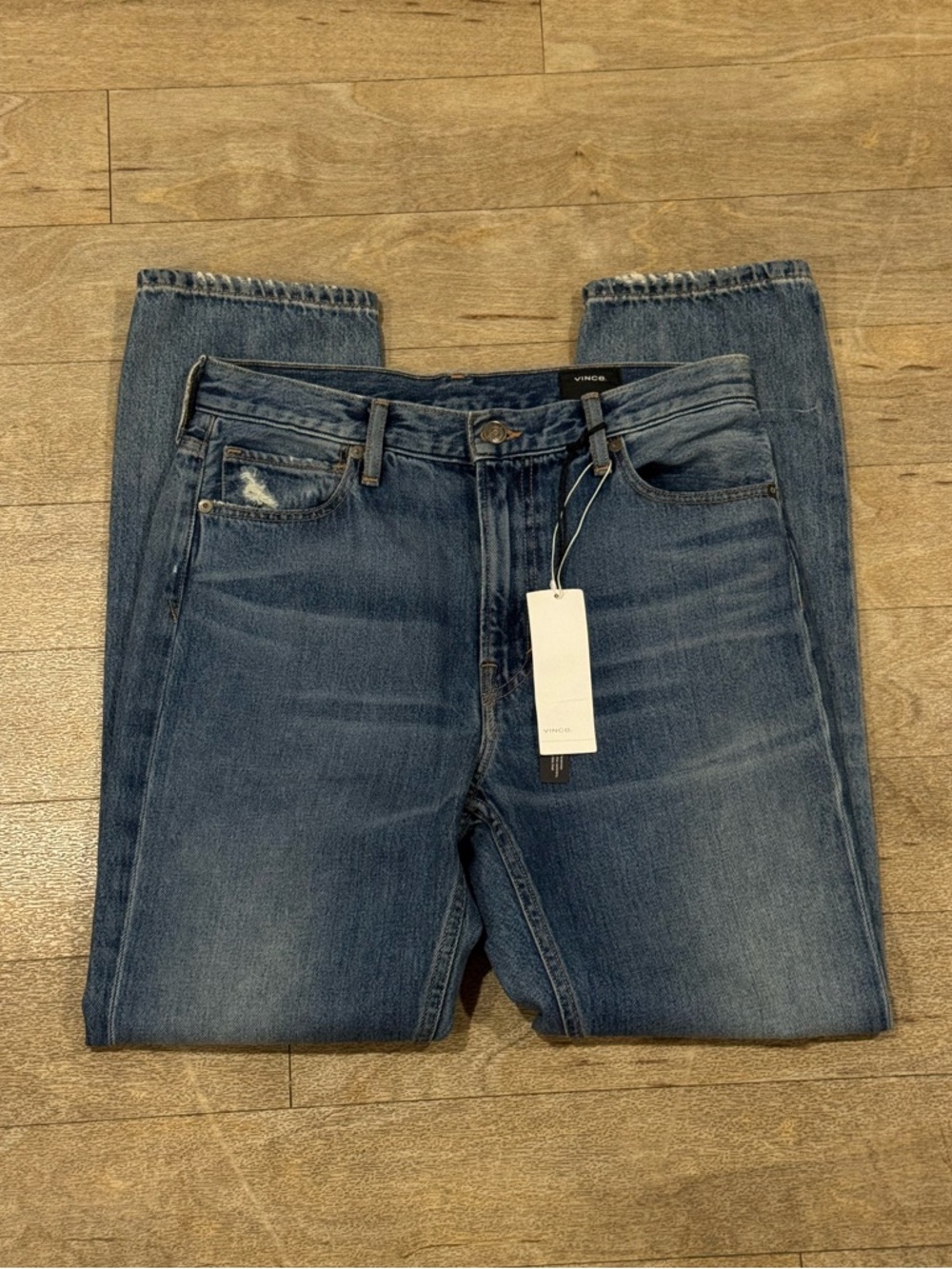 NWT Vince Straight Leg Jeans Size 28